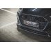 Накладка сплиттер на передний бампер на Audi RS5 B9 рестайл